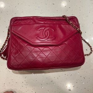 Vintage Chanel CC Camera Bag